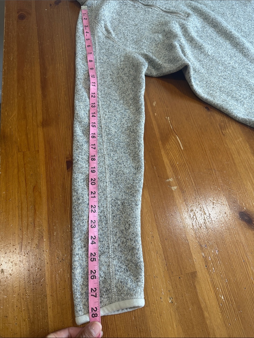 Patagonia Gray 1/4 Zip Better Sweater Pullover - Picture 12 of 15